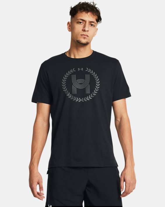 Camiseta de manga corta UA Launch para hombre, Black, pdpMainDesktop image number 0